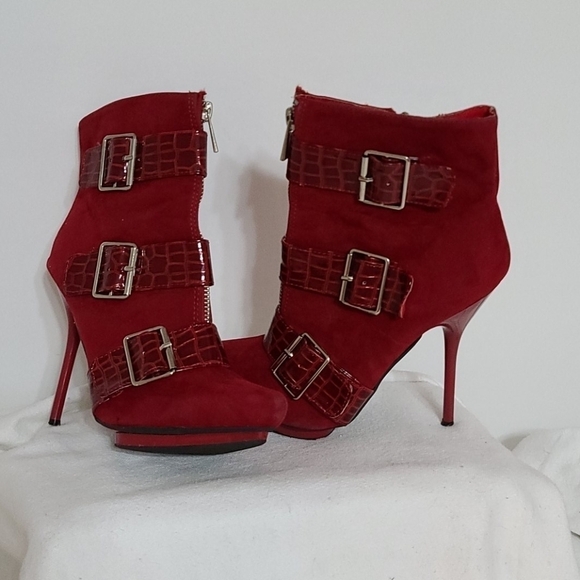 Rouge Helium virus 20 booties size 5 1/2 - Picture 4 of 12